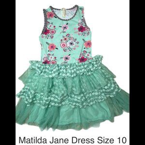 Matilda Jane Ruffle Skirt Dress size 10